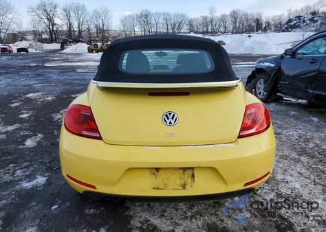 2013 Volkswagen Beetle из США, поврежденный, VIN 3VW6L7AT7DM826041